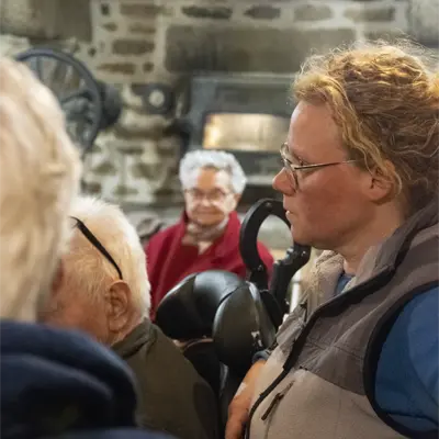 Photo de Blandine Lécrivain, paysanne, meunière et boulangère de la ferme du Bas Val